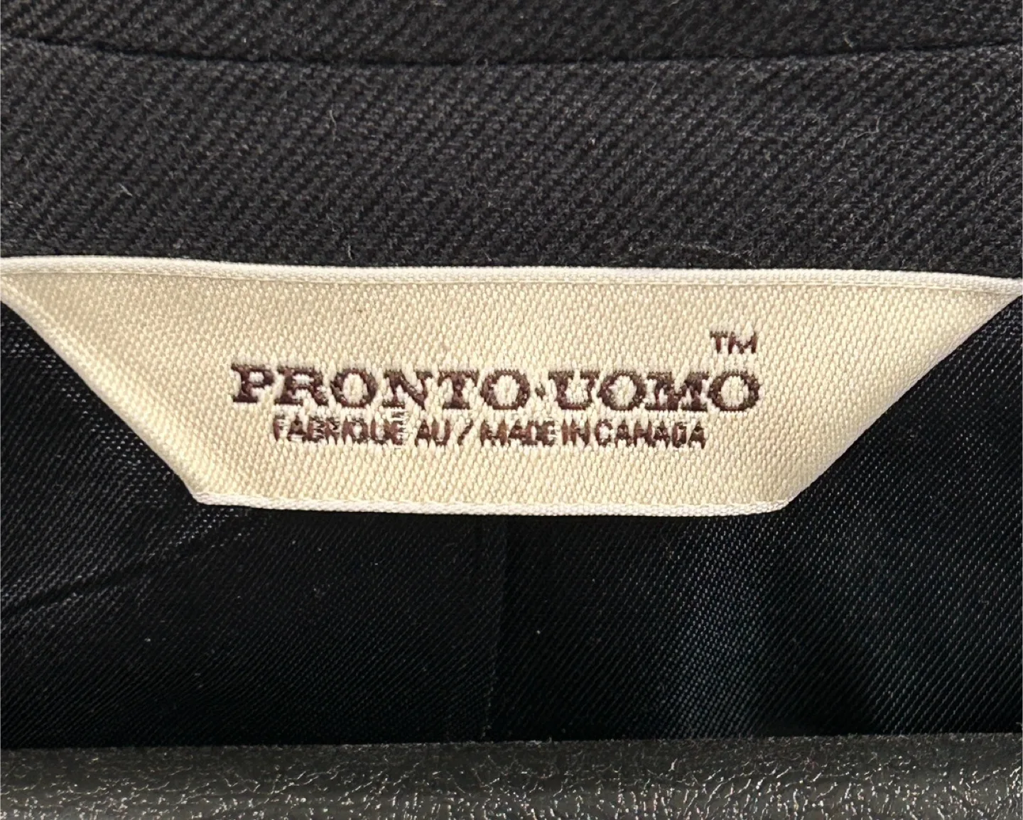 Moores Mens Pronto-Uomo Navy Blue Sports Coat/Suit Jacket/Blazer image indicator(4)