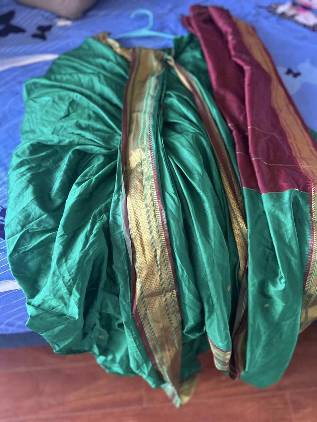 Readymade navvari saree with blouse - photo 3