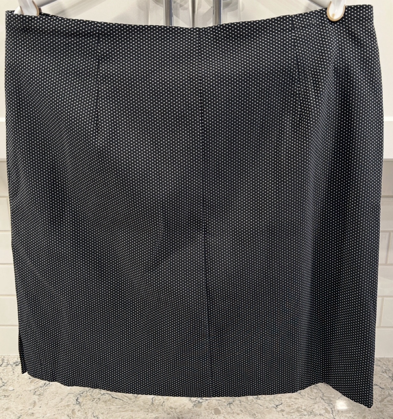 Women’s Black and White Stretchy Skort - photo 2
