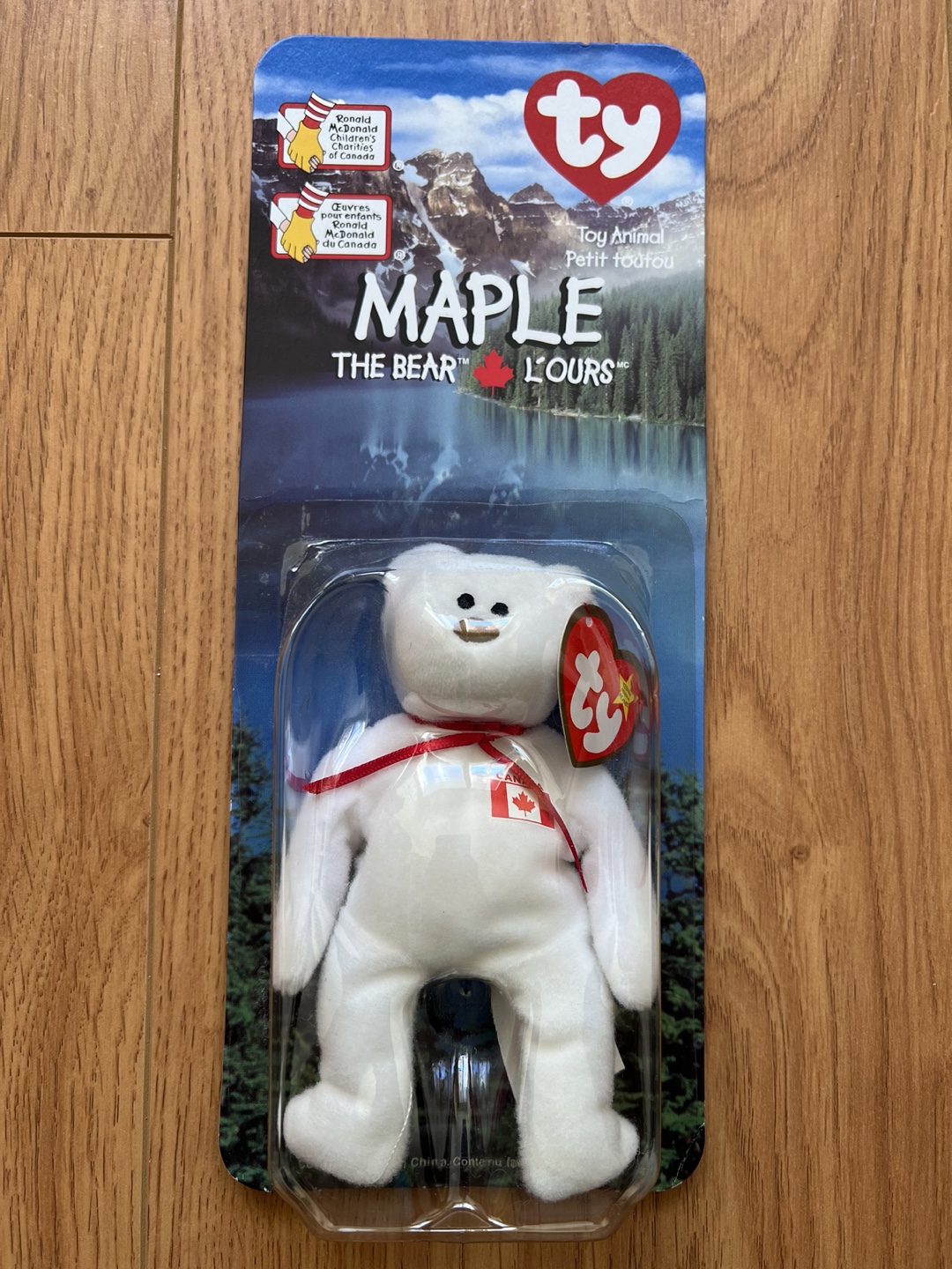 Ty Maple The Bear Beanie Baby