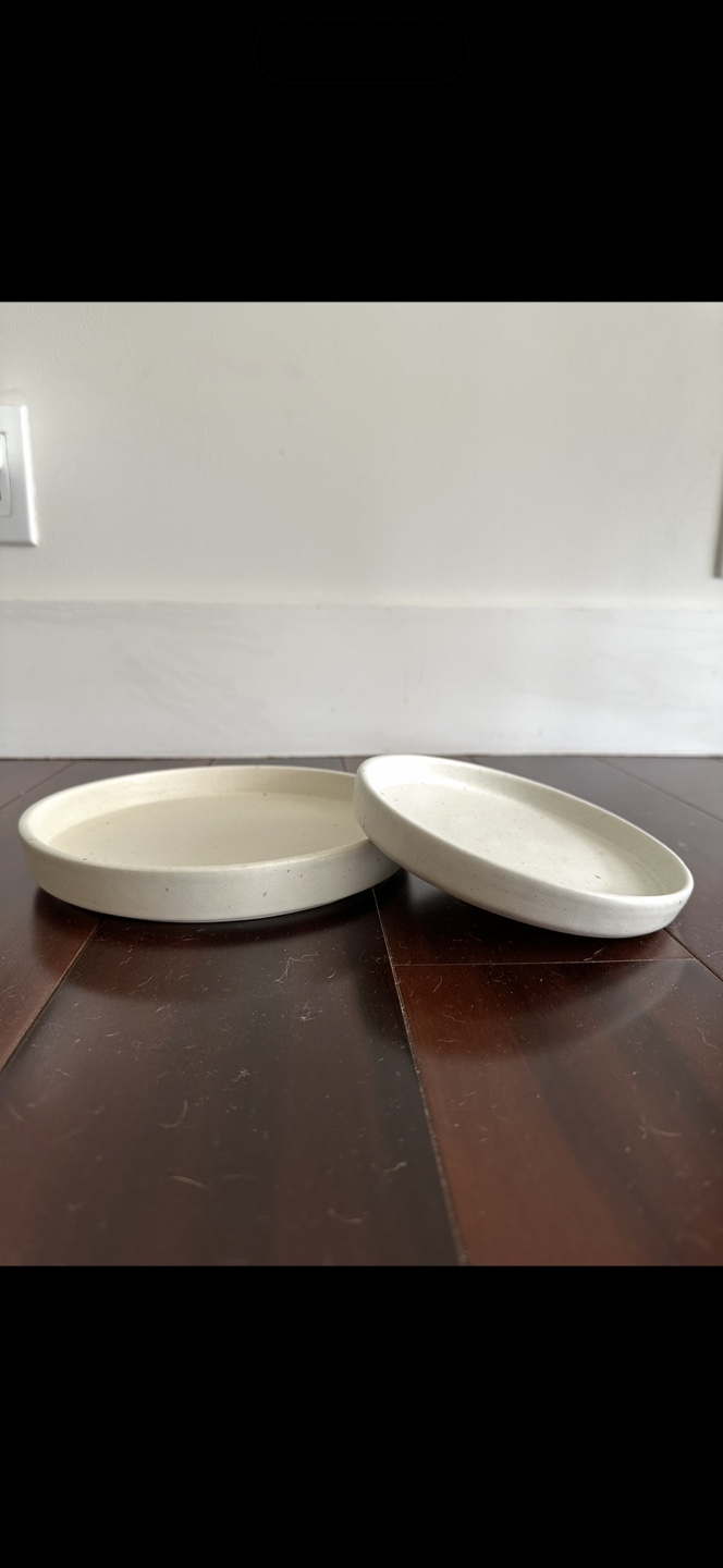 Stone Jewelry Dishes - Set of 2 - Brand New
