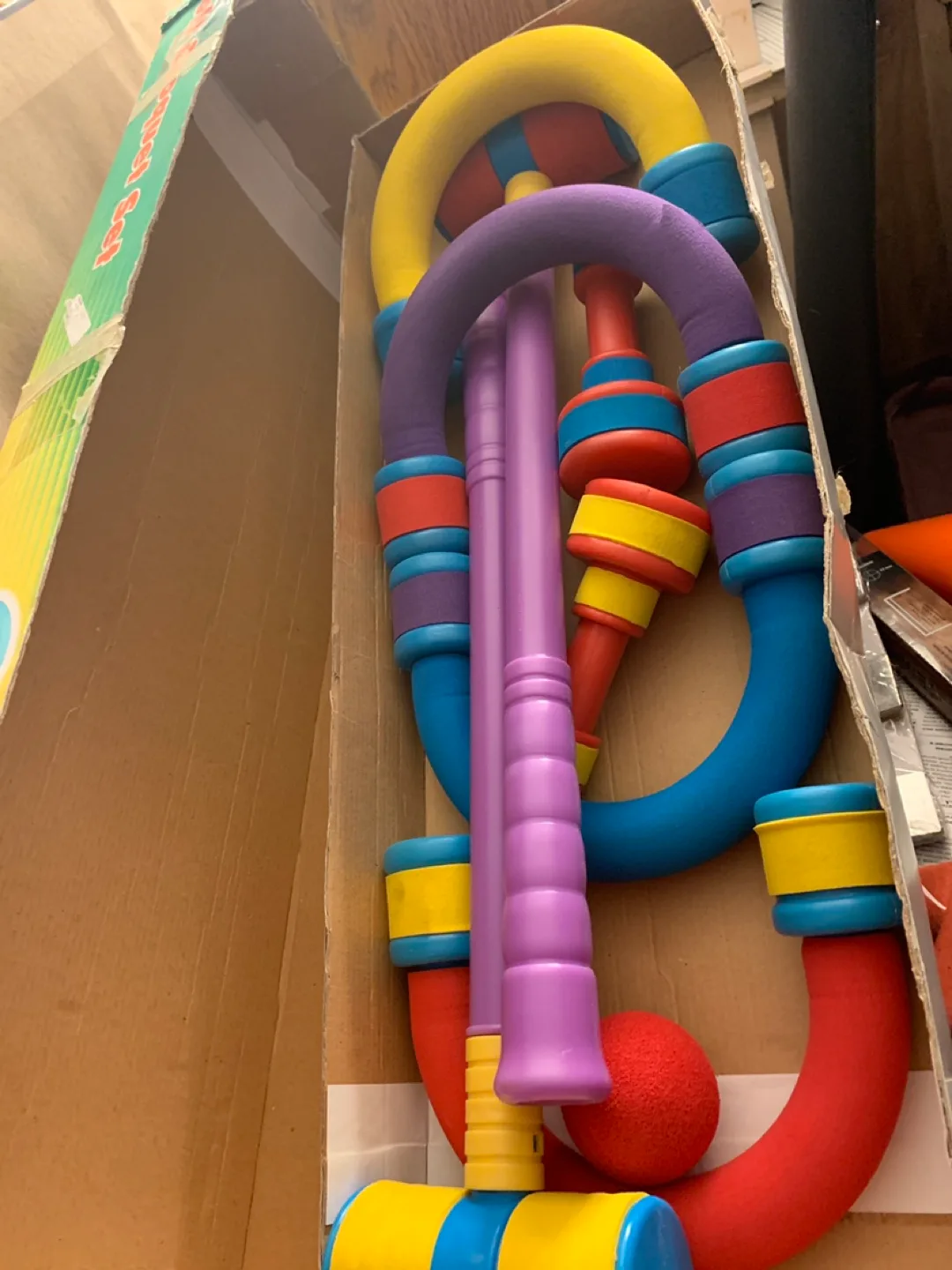 Soft Croquet Set - Foam Covered Plastic image indicator(2)