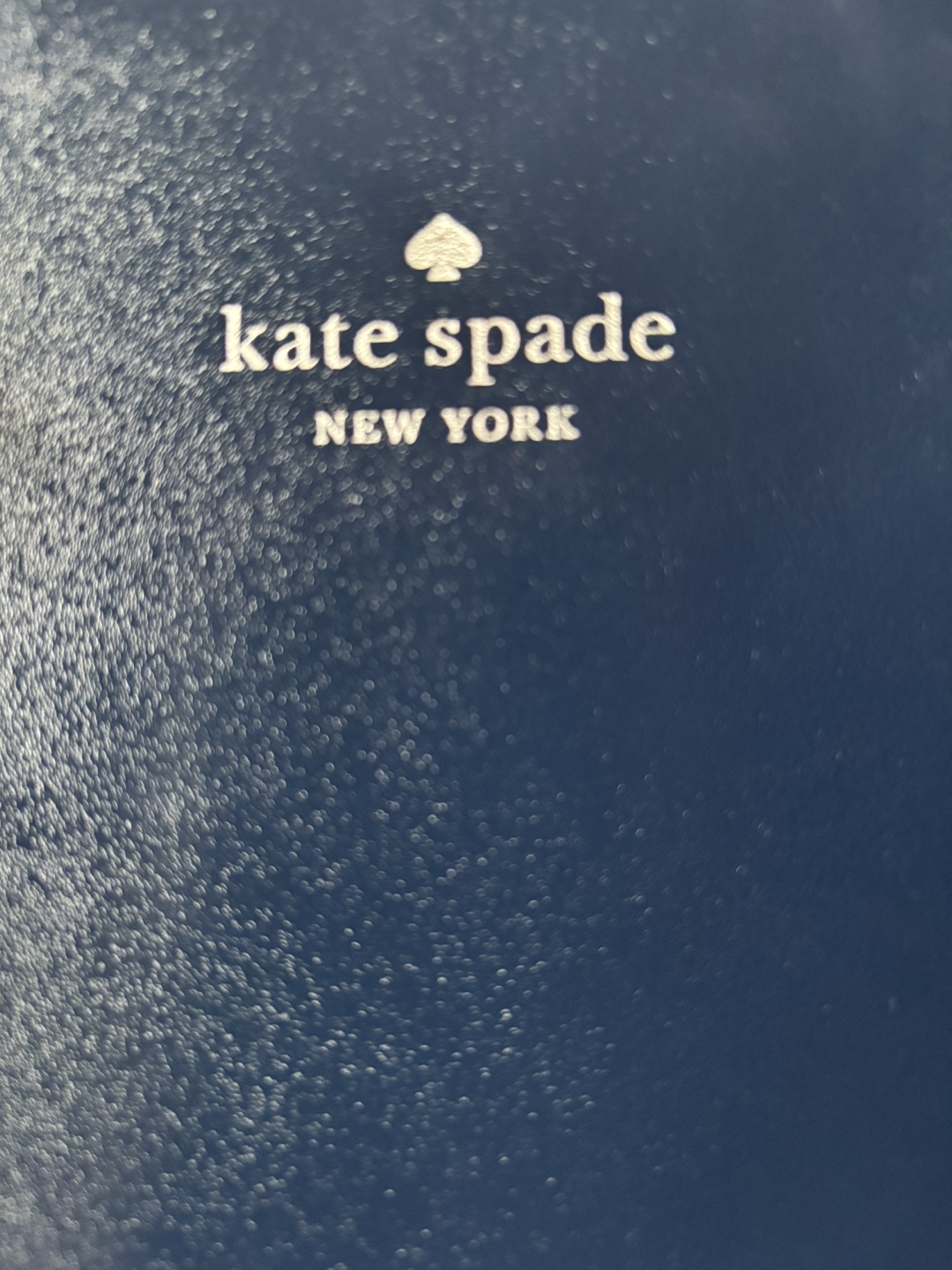 Kate Spade New York Navy Blue Tote Bag