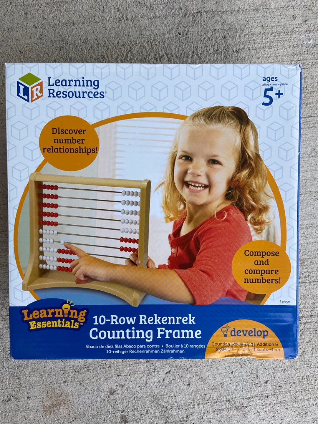 Learning Resources 10-Row Rekenrek Counting Frame thumbnail