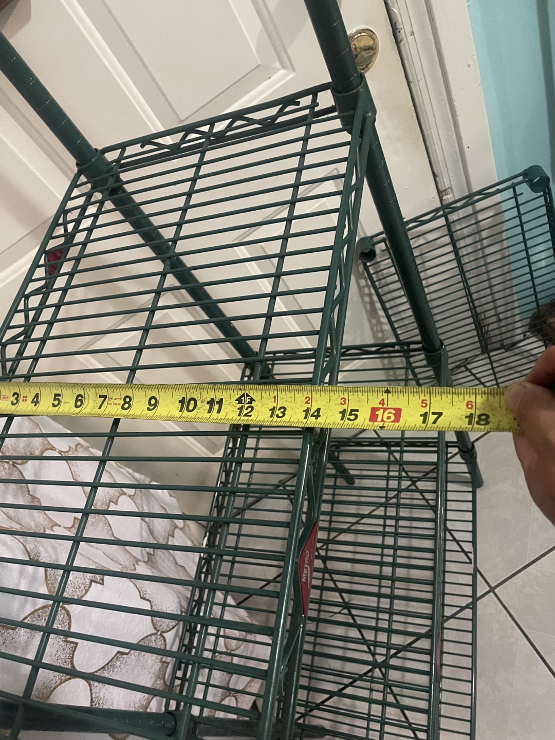 Metro Antimicrobial Wire Shelving Unit - Green - photo 5