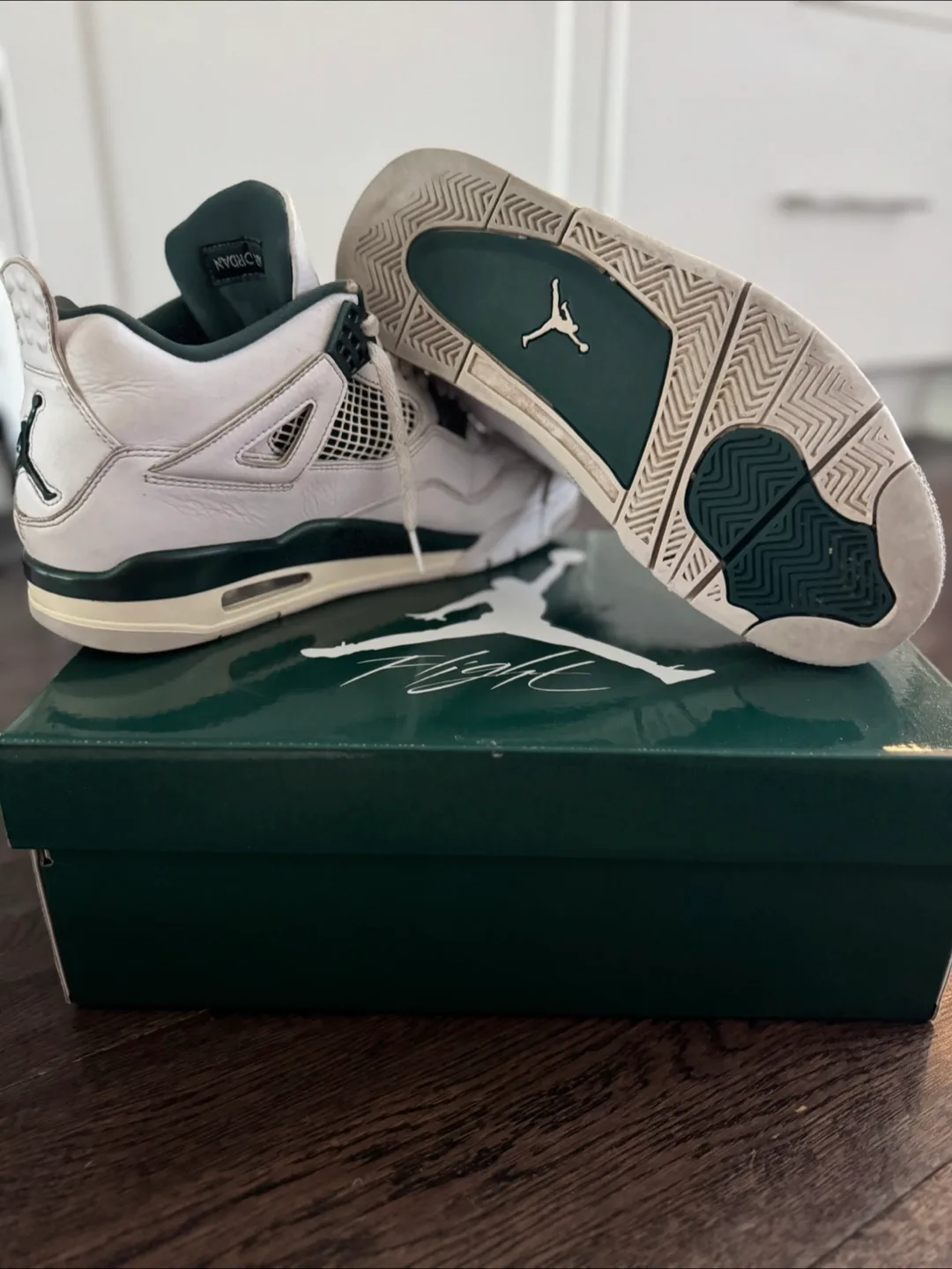 Nike Air Jordan 4 Retro SP Pine Green Size 10.5 image indicator(4)