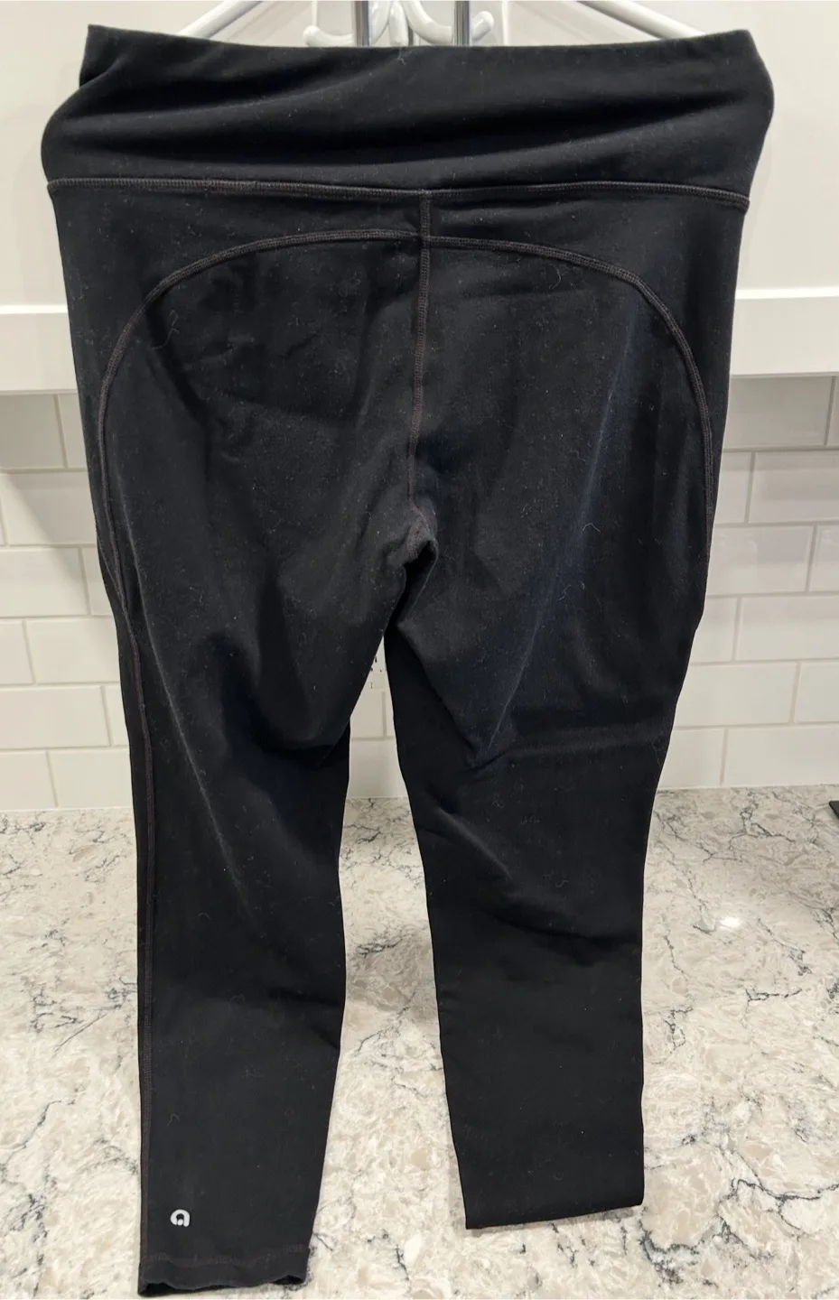 Women’s Black Athletic Leggings  (Hyba Brand) image indicator(3)