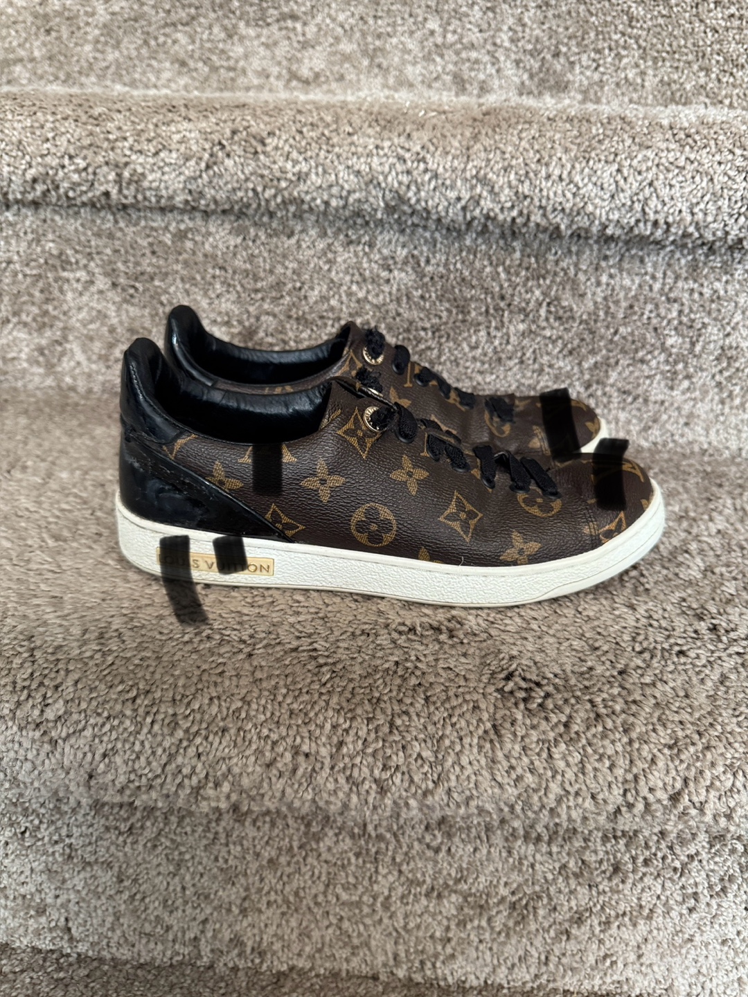 Brown Monogram Sneakers size 37