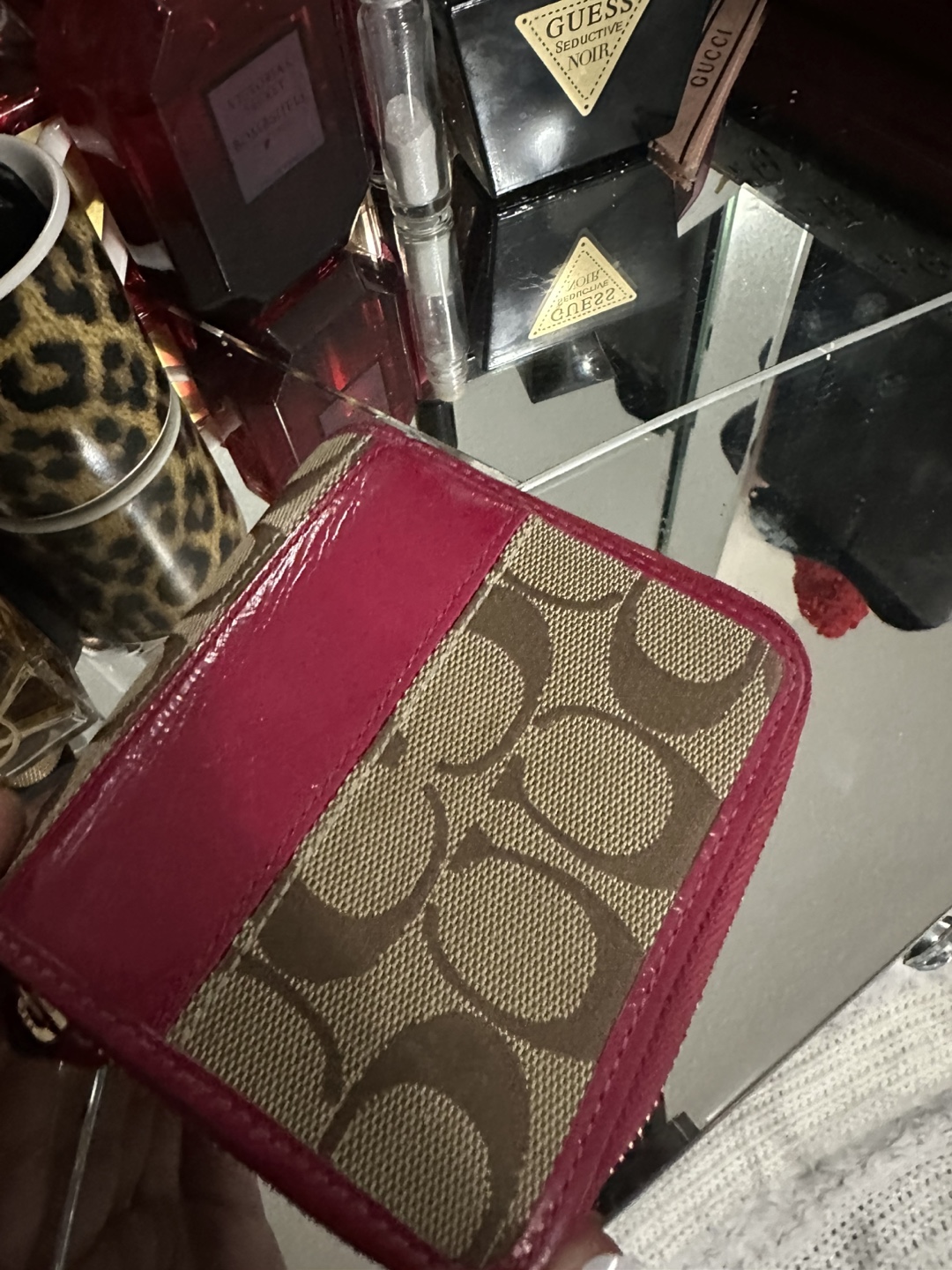 Coach Wallet - Pink & Brown - photo 2