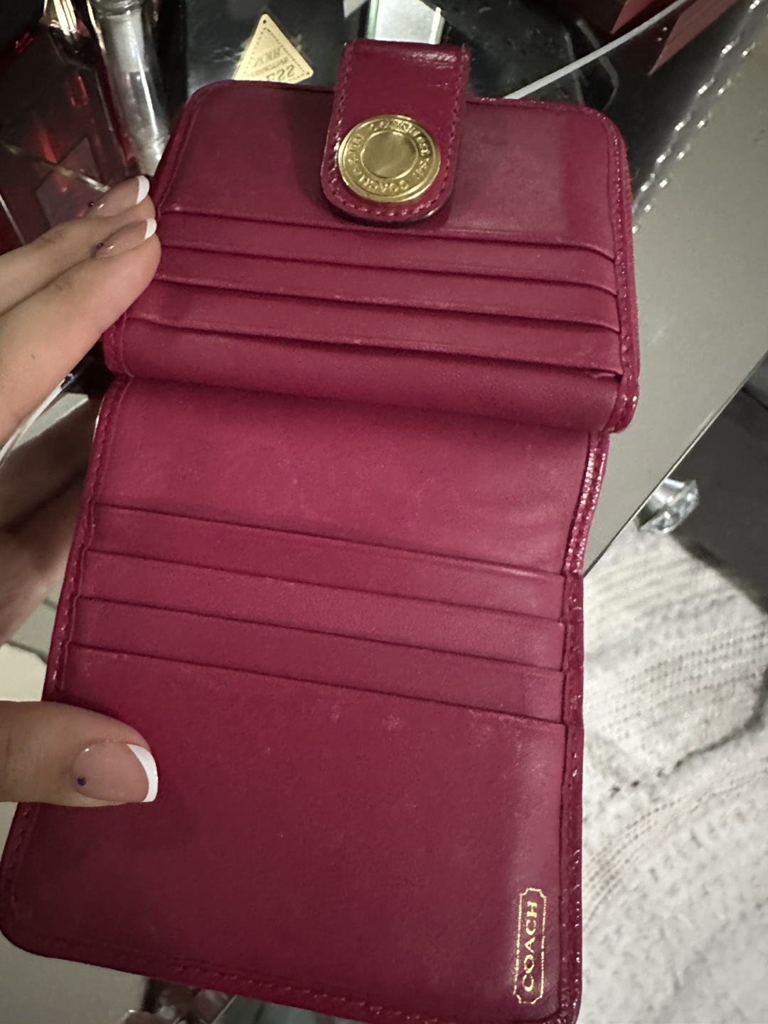 Coach Wallet - Pink & Brown - photo 4