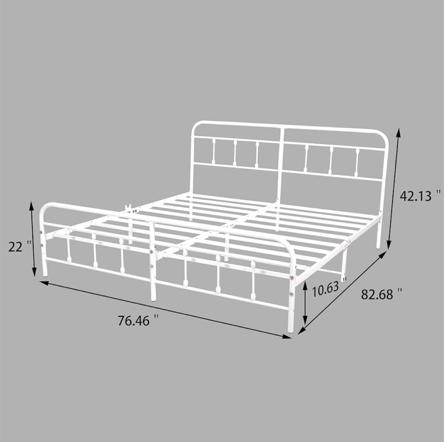 King sized Bed frame in mint condition for Sale - photo 2
