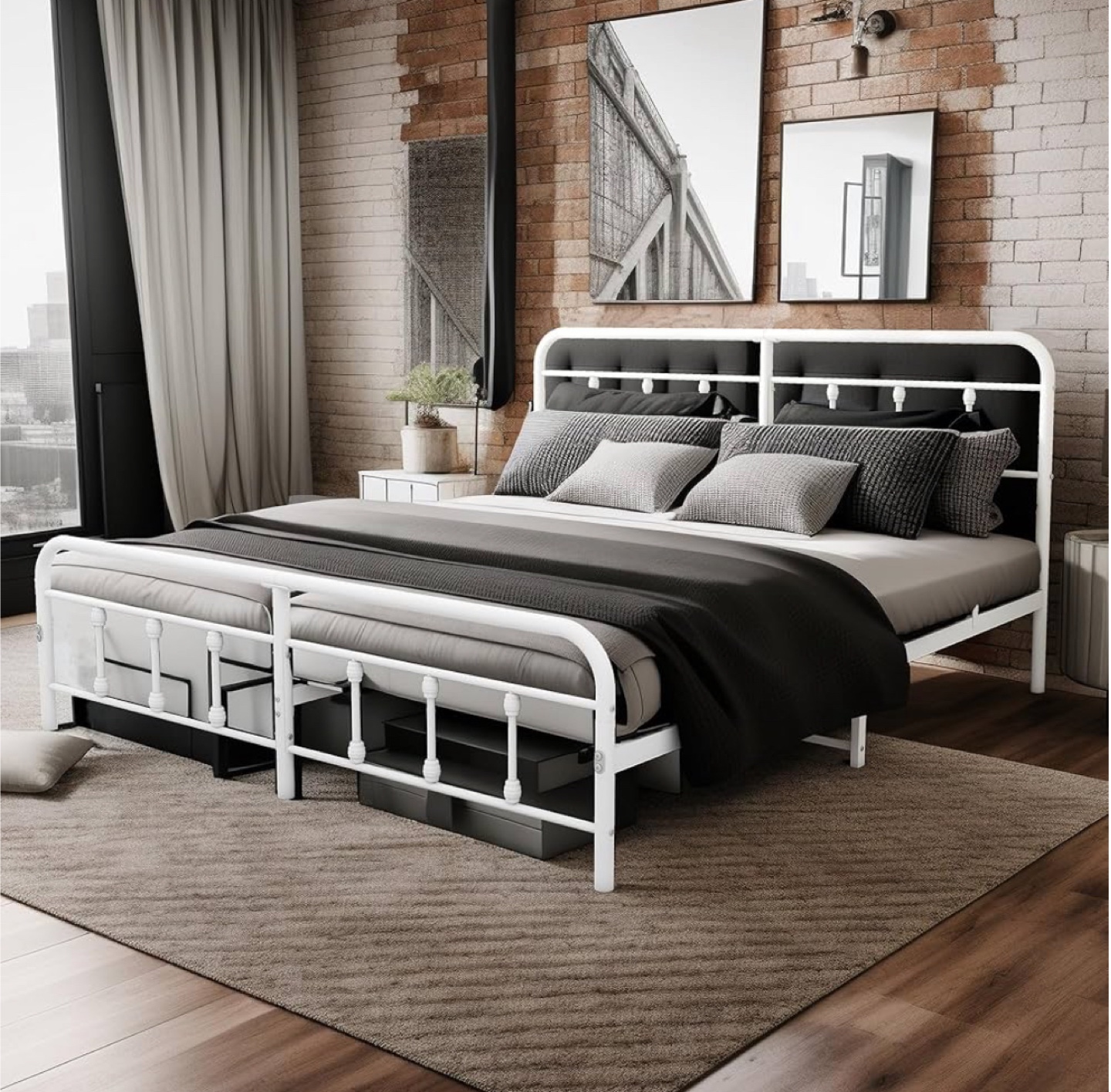 King sized Bed frame in mint condition for Sale
