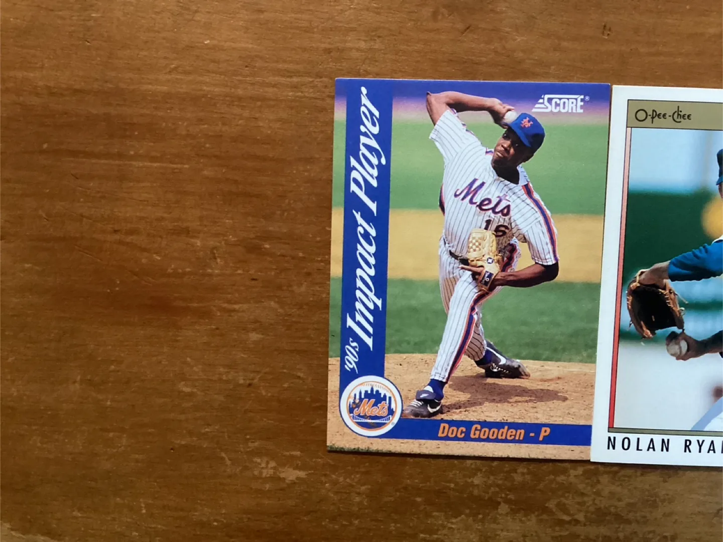 1992 SCORE DOC GOODEN, OPC NOLAN RYAN & JACK MORRIS Cards image indicator(2)