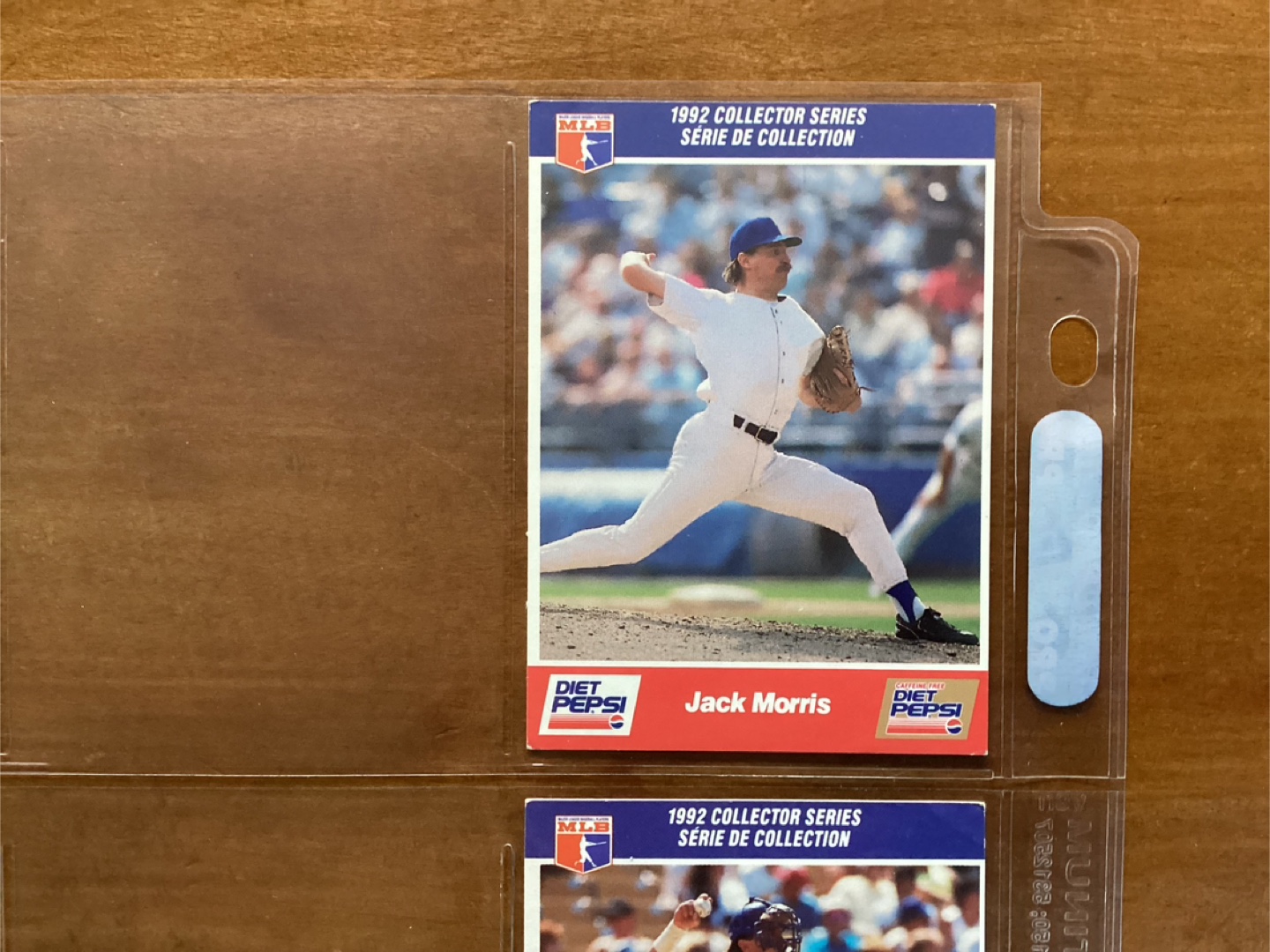 1992 Diet Pepsi MLB Cards # ‘s 6, 12 & 16 of 30 Card Set - photo 2