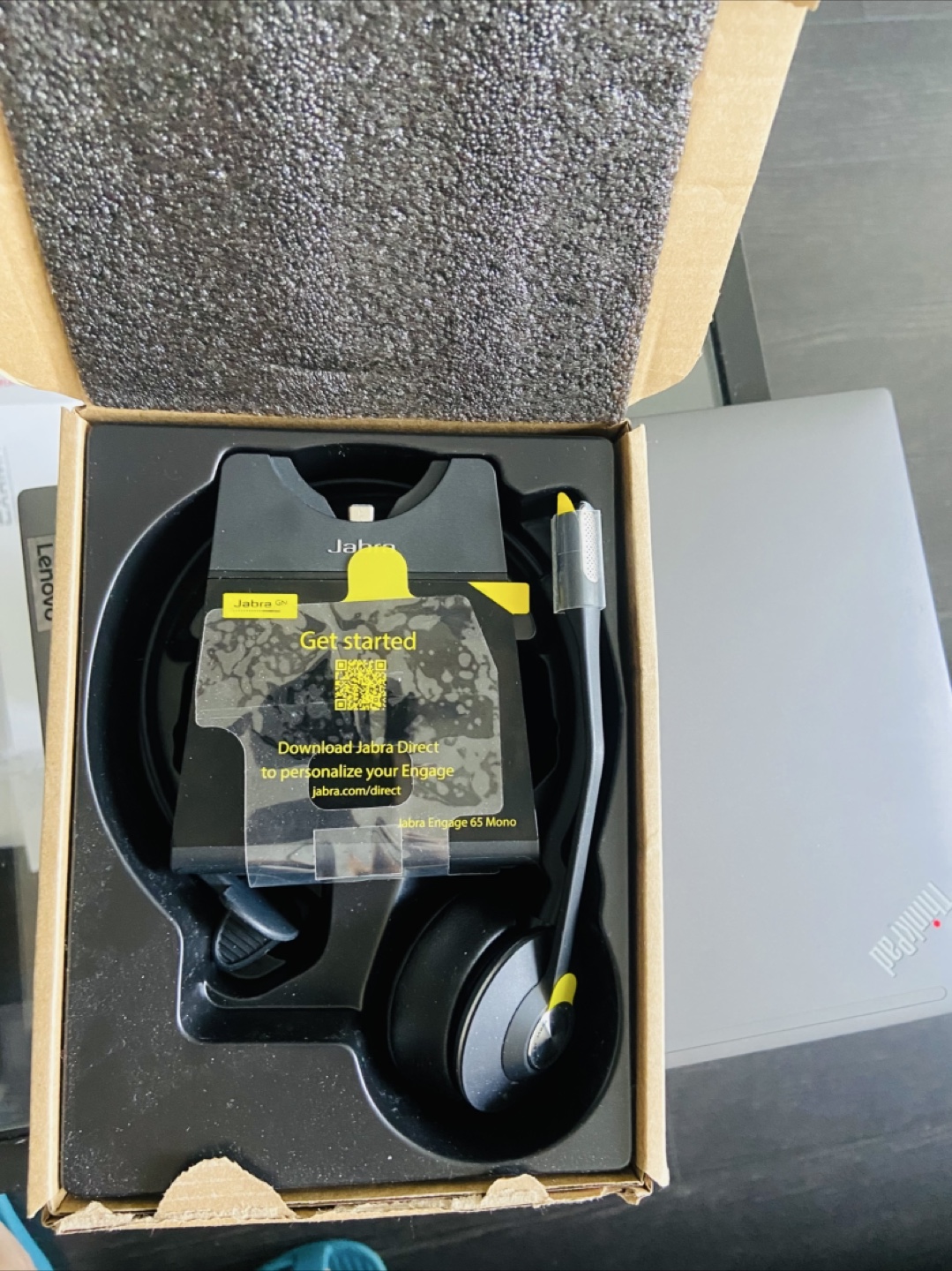 Jabra Engage 65 Mono Headset - Like New!