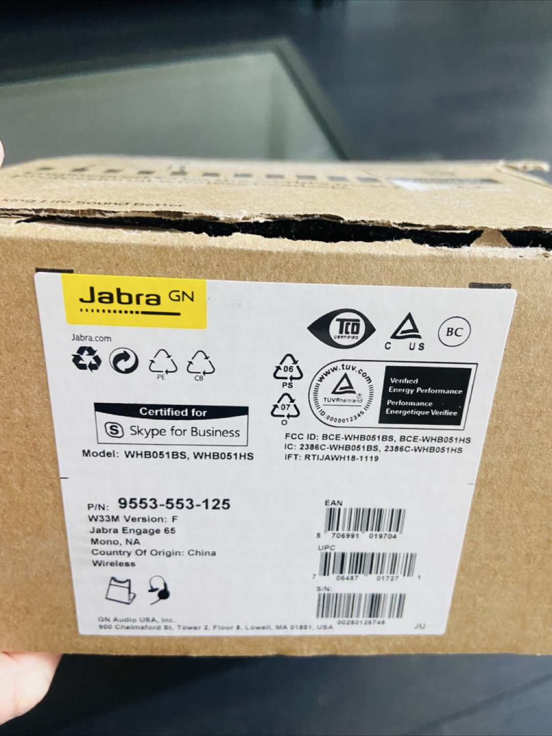 Jabra Engage 65 Mono Headset - Like New! - photo 5