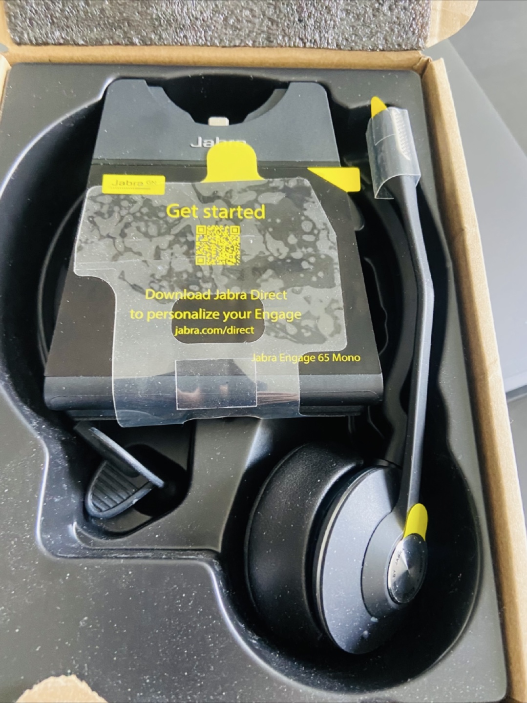 Jabra Engage 65 Mono Headset - Like New! - photo 2