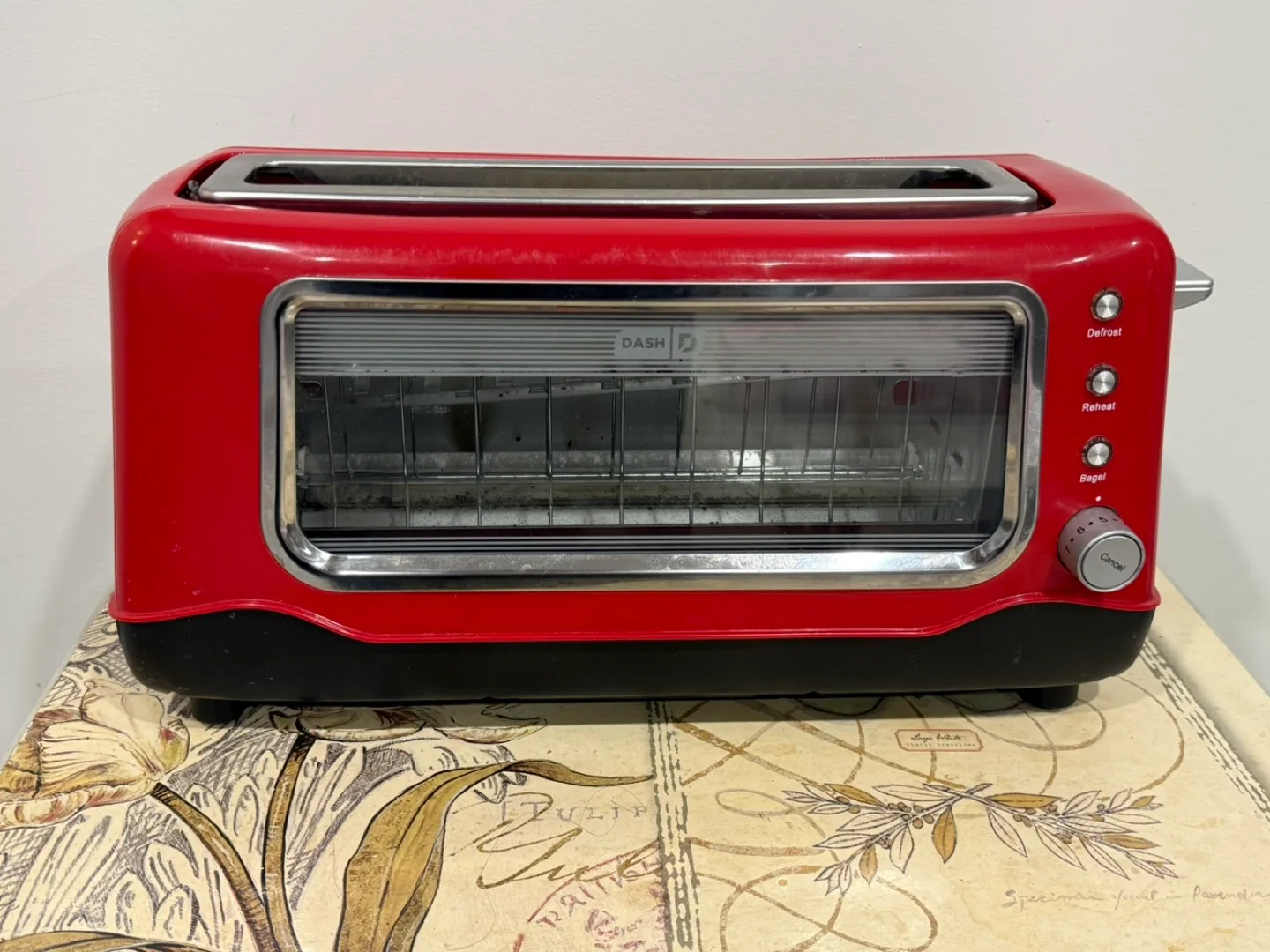 Dash 2 Slice Long Slot Clear View Toaster image indicator(2)