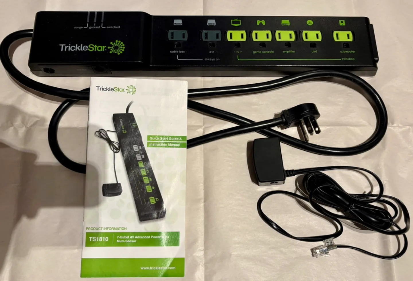 TrickleStar 7-Outlet Advanced PowerStrip thumbnail