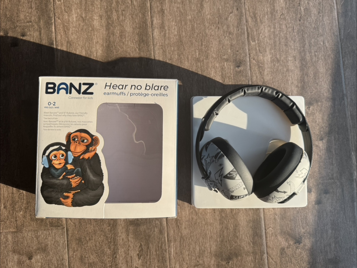 Banz Hear No Blare Earmuffs 0-2 Yrs