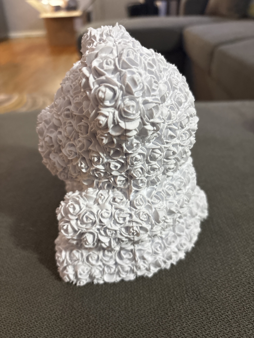 Rose Teddy Bear - White - photo 2