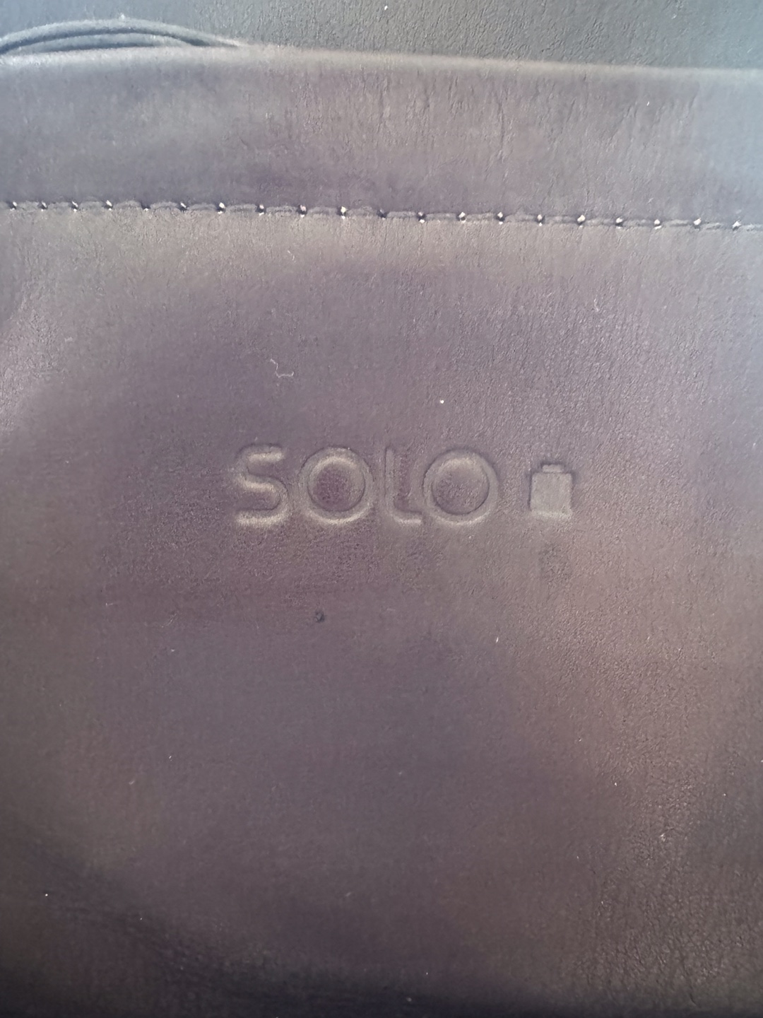 Solo Brown Leather Backpack