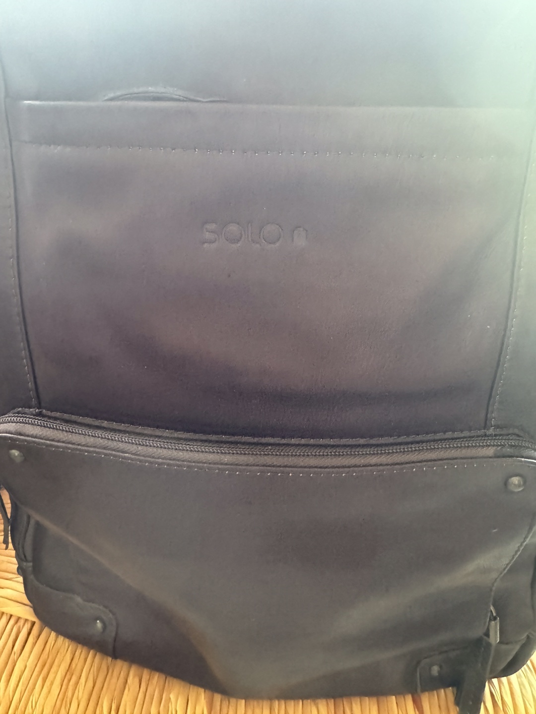 Solo Brown Leather Backpack - photo 2