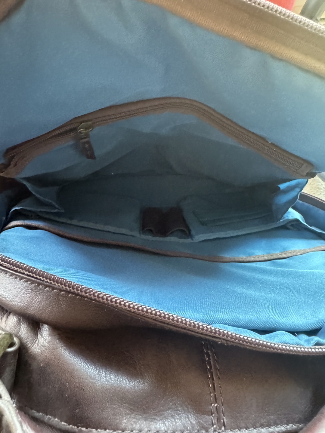 Solo Brown Leather Backpack - photo 5