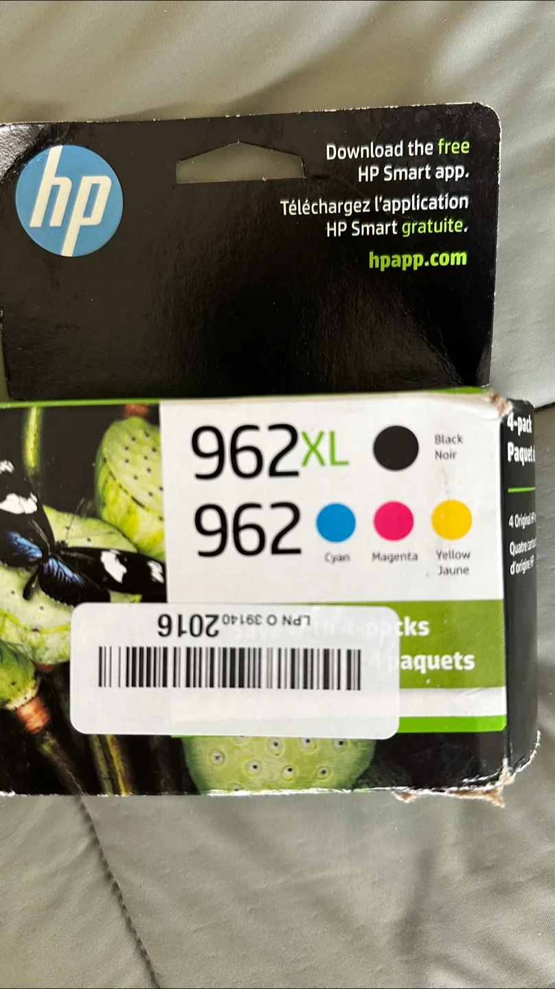 HP 962XL/962 Ink Cartridge 4-Pack thumbnail