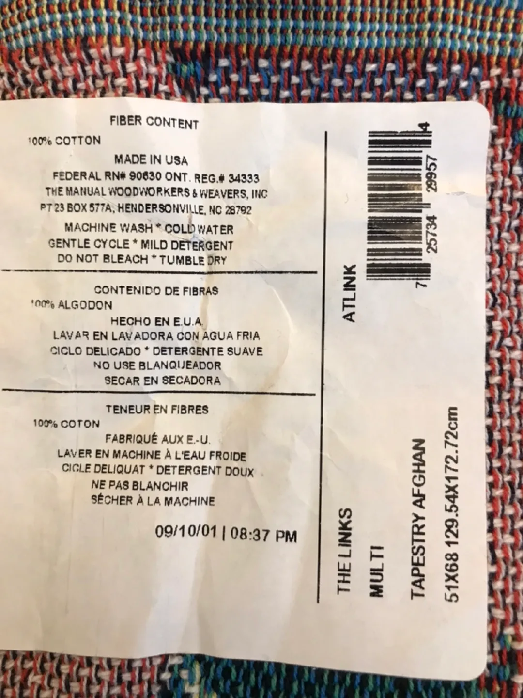 Golf Tapestry Throw Blanket image indicator(2)