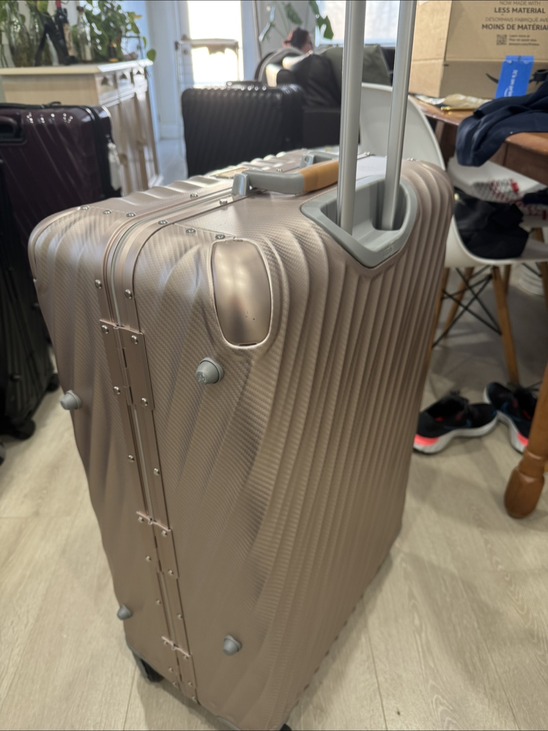 TUMI 19 Degree Aluminum Rose Gold Large Suitcase - photo 2