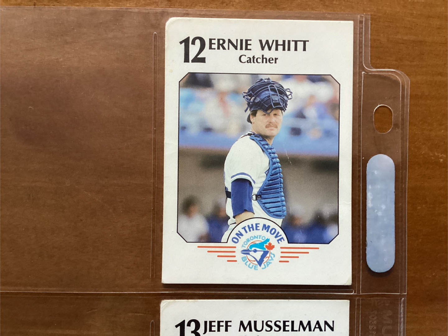 1989 Toronto Blue Jays “ON THE MOVE” Card #’s 12, 13 & 19 - photo 2