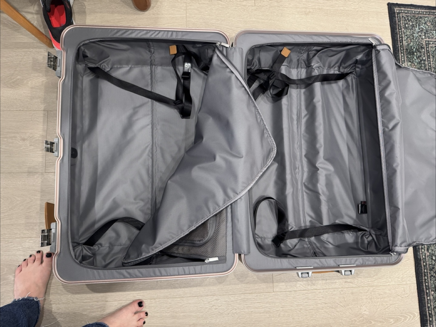 Tumi 19 Degree Aluminum Large Suitcase - Black - photo 3