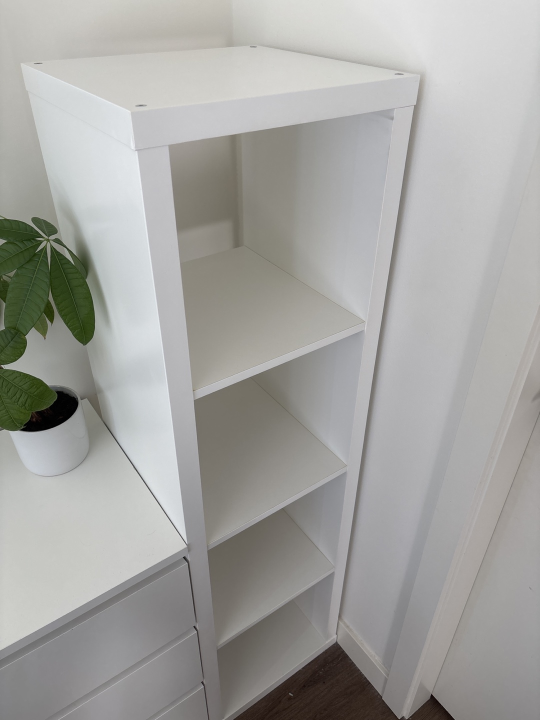 IKEA Kallax White Shelf Unit - photo 3