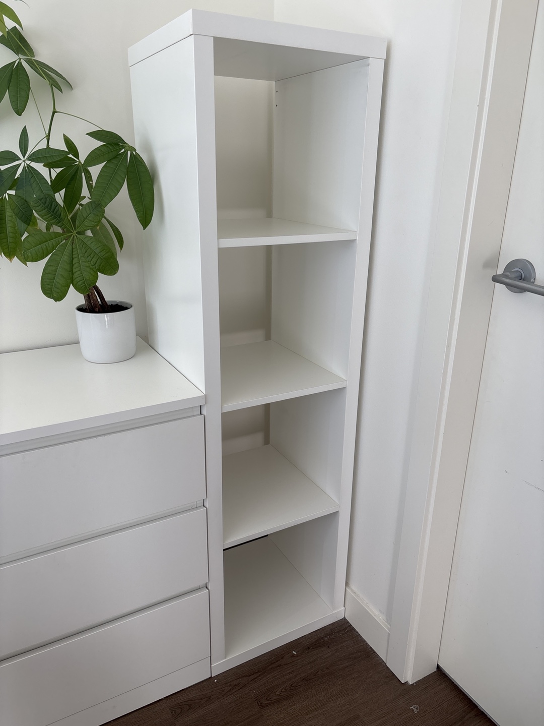IKEA Kallax White Shelf Unit