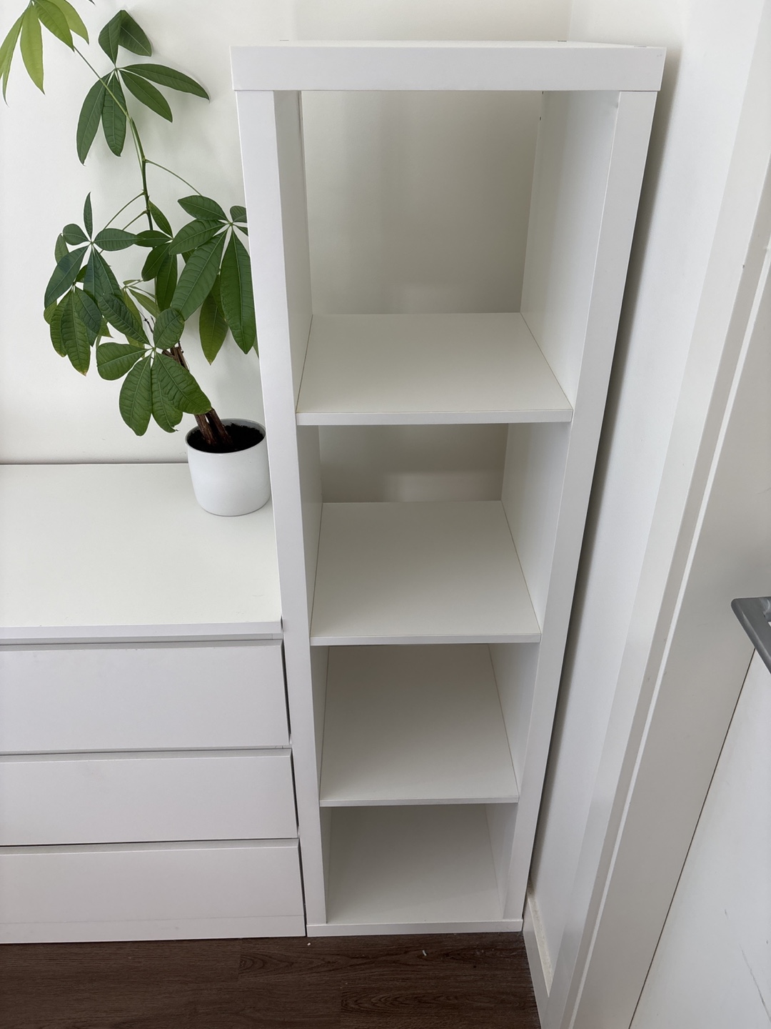 IKEA Kallax White Shelf Unit - photo 2