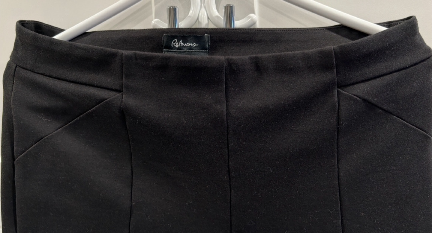 Womens Modern Stretch Black Dress Pants (Reitmans) - photo 3