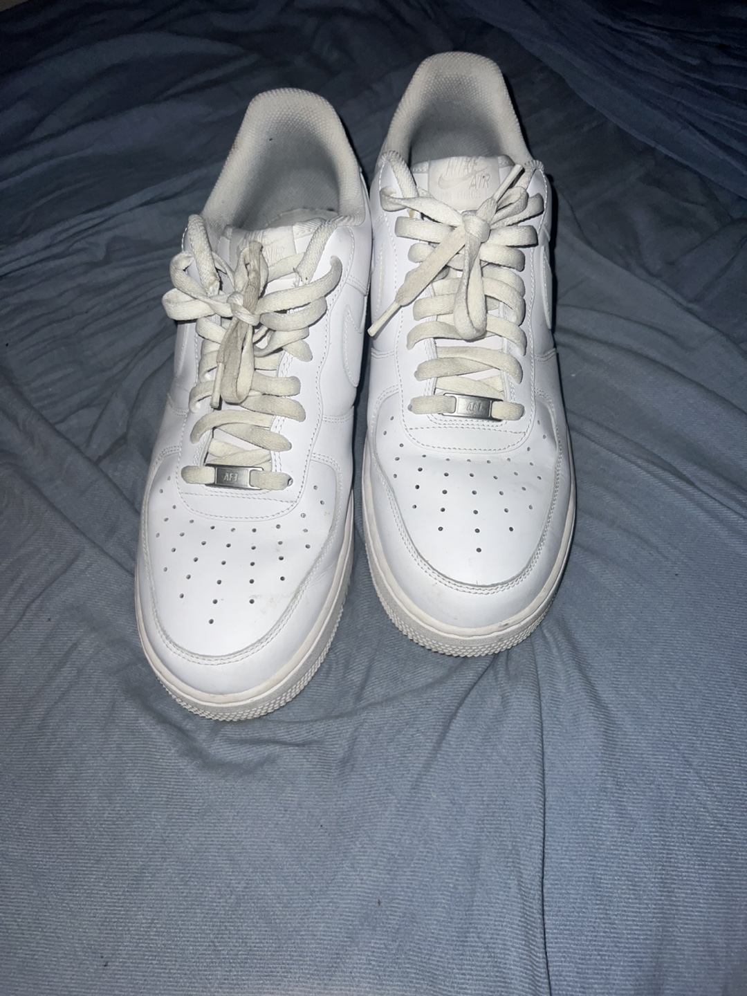 Nike Air Force 1 '07 White Sneakers - photo 2
