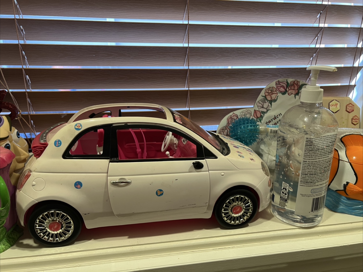 Barbie Fiat 500 Toy Car