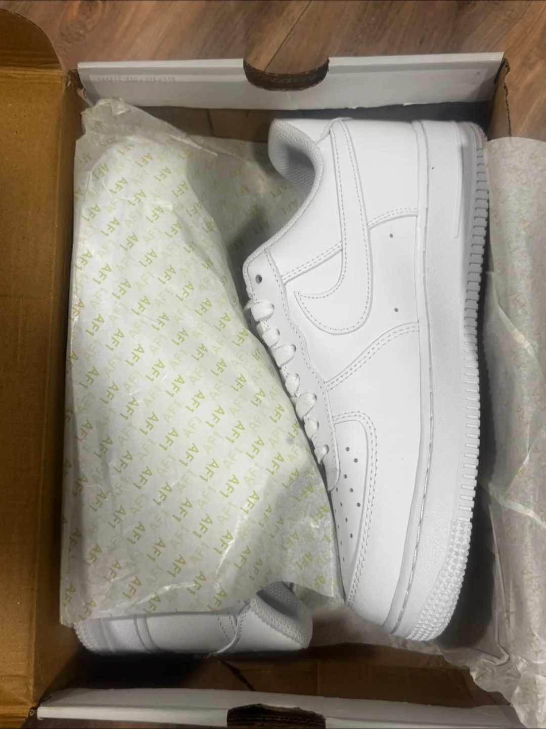 New Nike Air Force 1 '07 White Sneakers image indicator(3)
