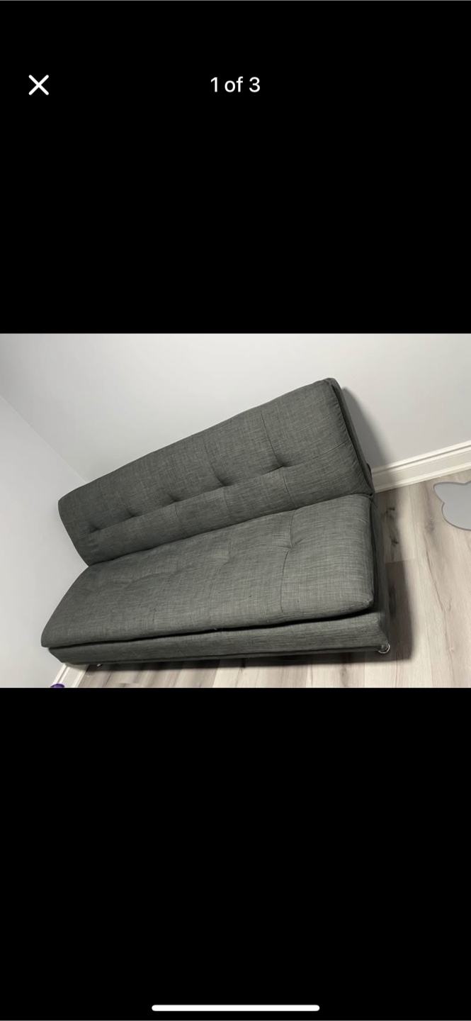 Grey Futon - Great Condition!