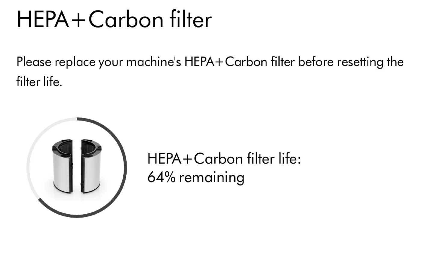 Dyson Purifier Hot+Cool HP07 Silver image indicator(3)