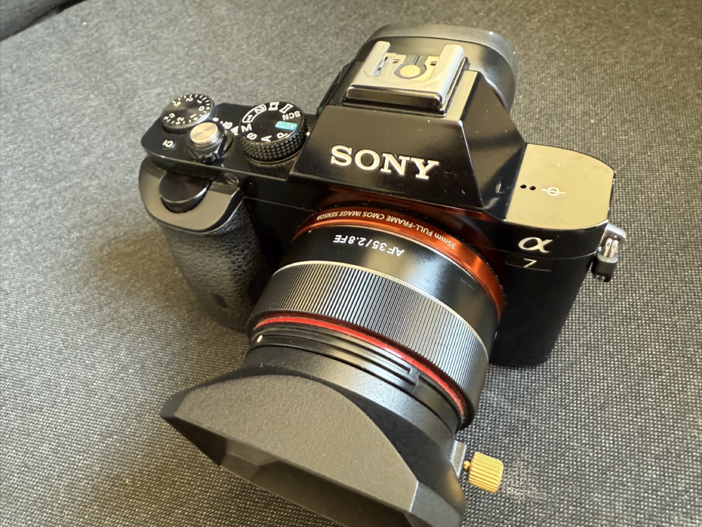 Sony Alpha 7 Camera with 35mm Lens and 18-55 mm sony lens - photo 2