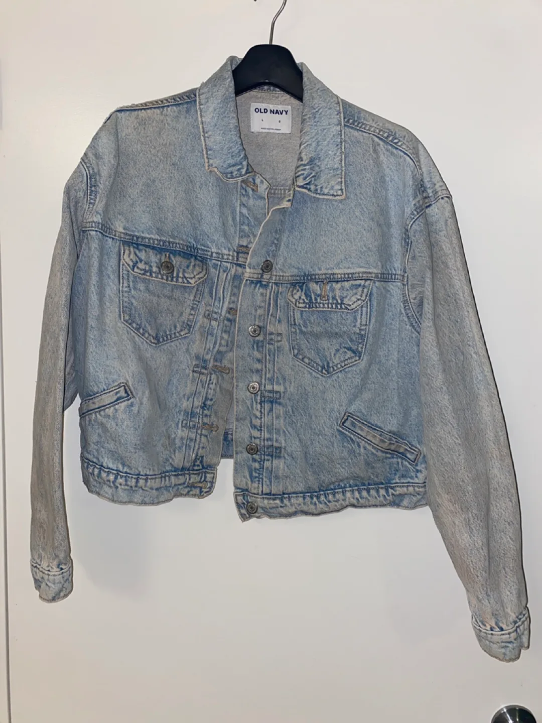Old Navy Denim Jacket - Size L thumbnail