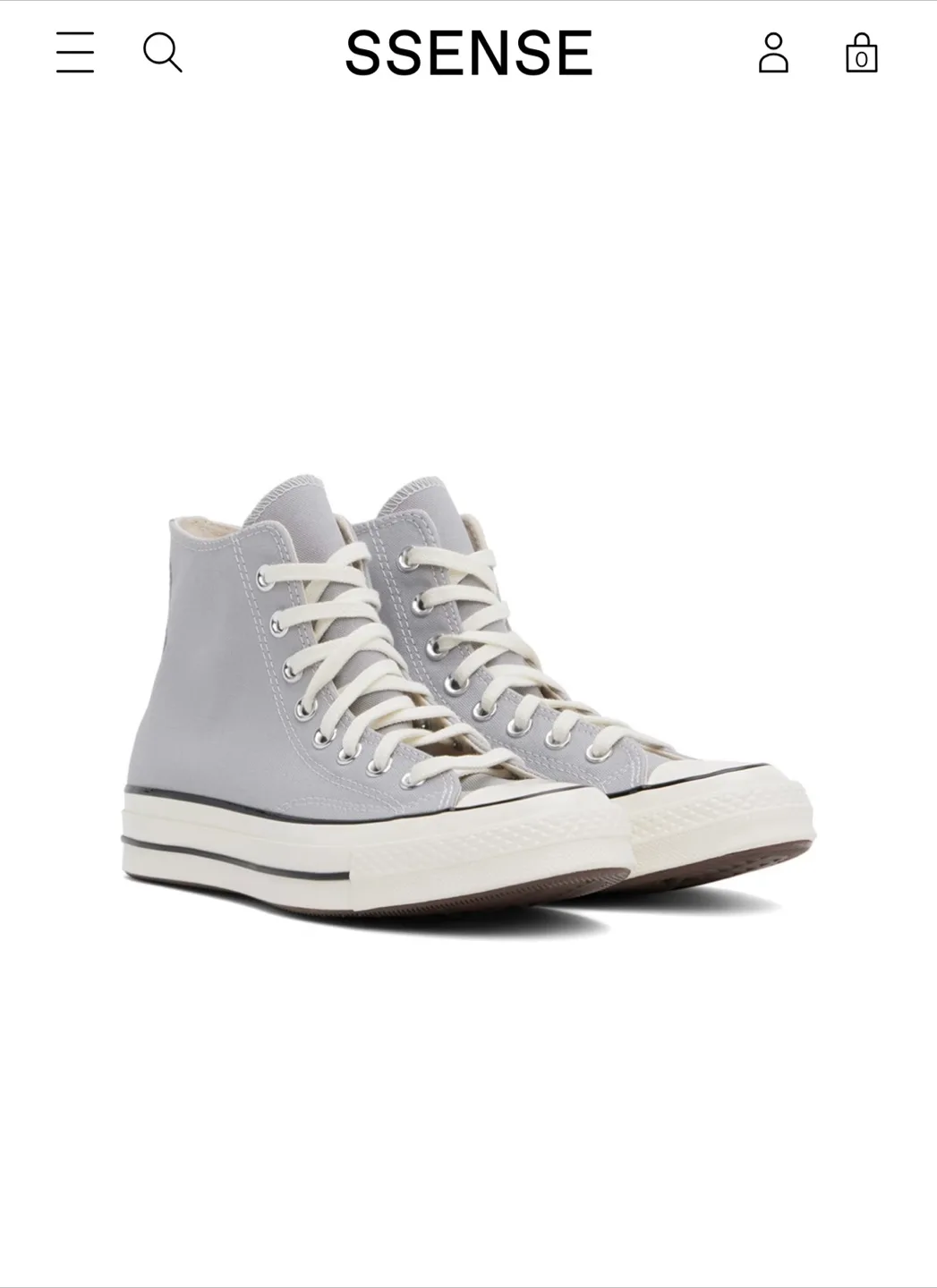 Converse Chuck Taylor All Star High Tops - Grey thumbnail