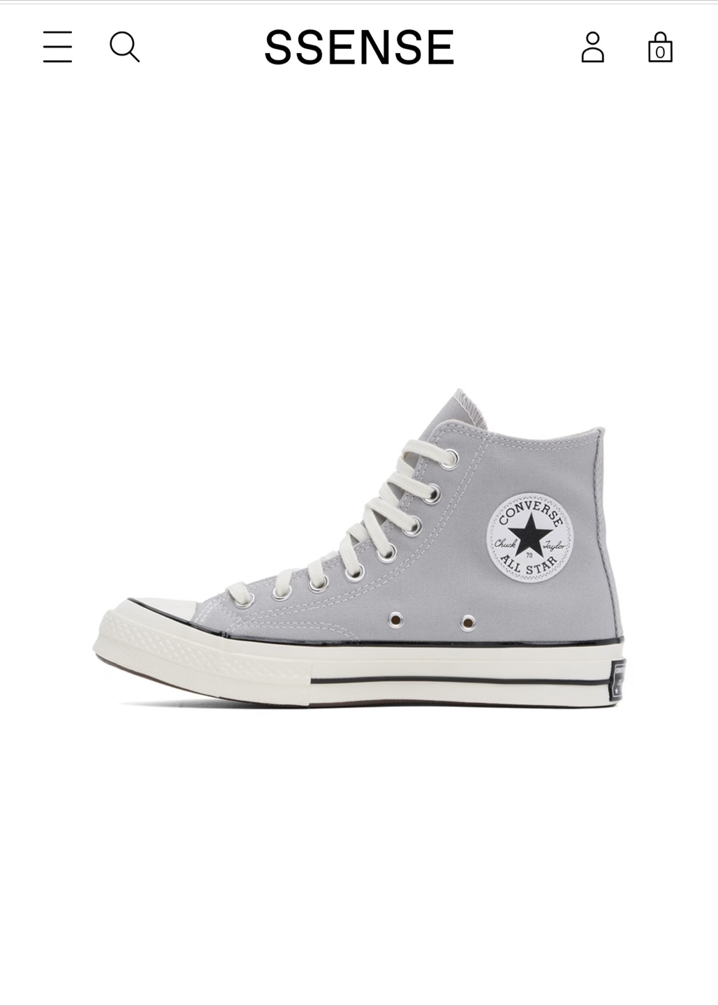 Converse Chuck Taylor All Star High Tops - Grey - photo 2