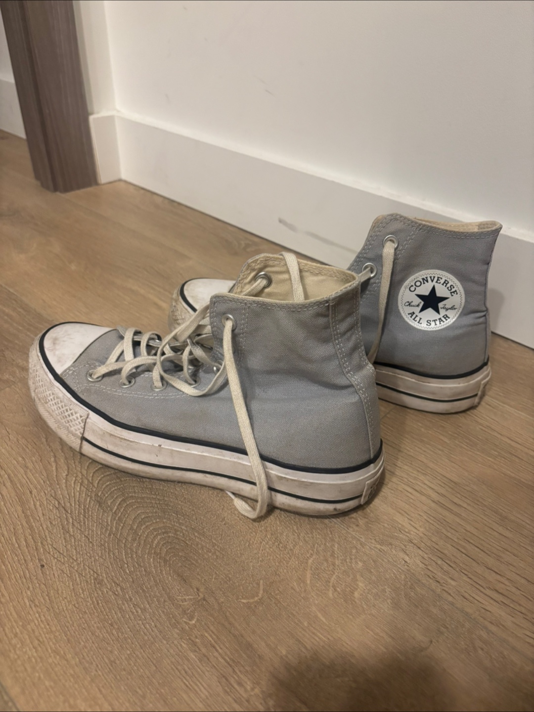 Converse Chuck Taylor All Star High Tops - Grey - photo 4