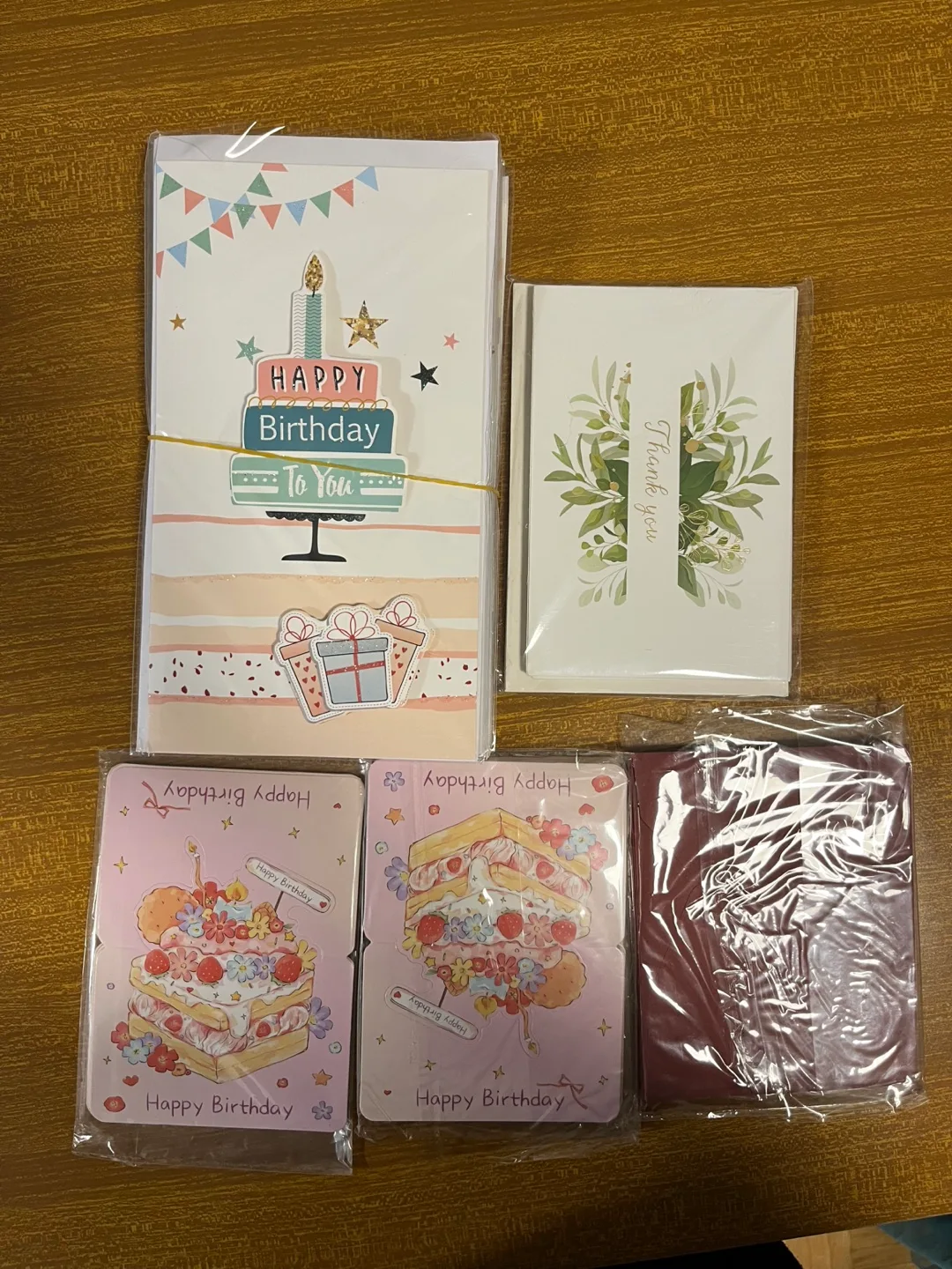 Assorted Greeting Cards - Birthday, Thank You thumbnail