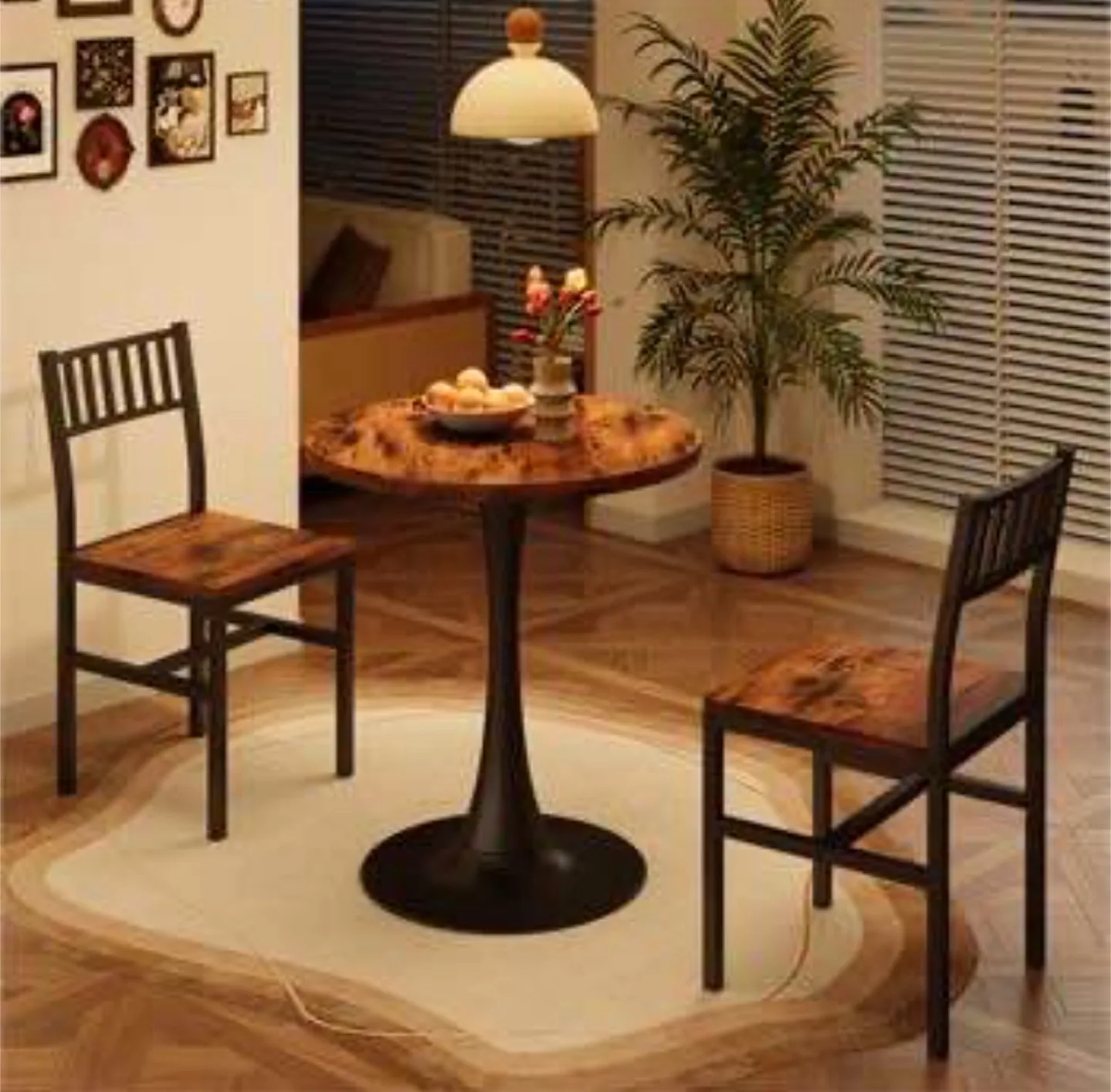Dining Table with 2 Chairs thumbnail