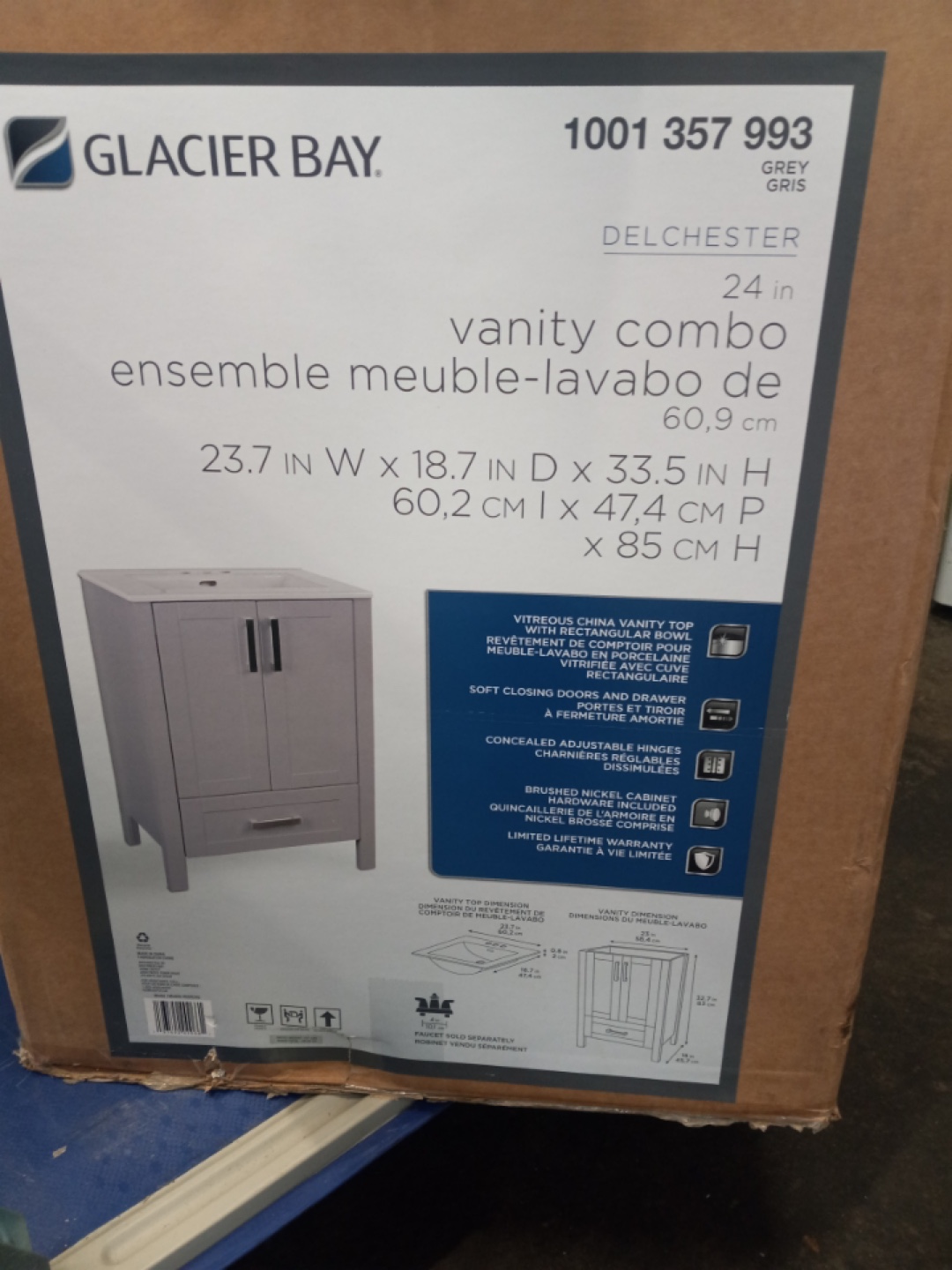 Vanity combo cabinet (bought for $260)